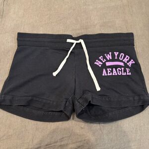 American-eagle-outfitters Women's Black and Navy Shorts